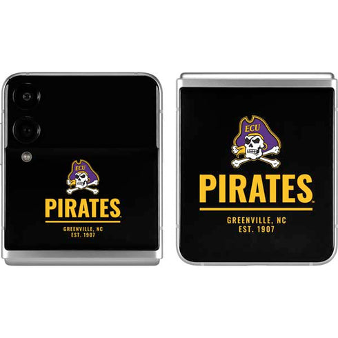 East Carolina University Pirates Greenville NC Galaxy Z Flip4 5G Skin